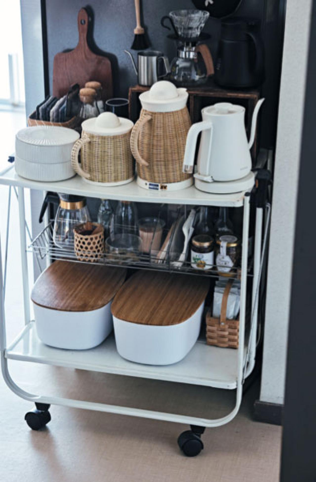 【ダイニングキッチン前編】フォロワー約６万人。賃貸物件で小さい暮らしを楽しむcata_coto_（カタコト）さんのインテリアのコツ（画像3）