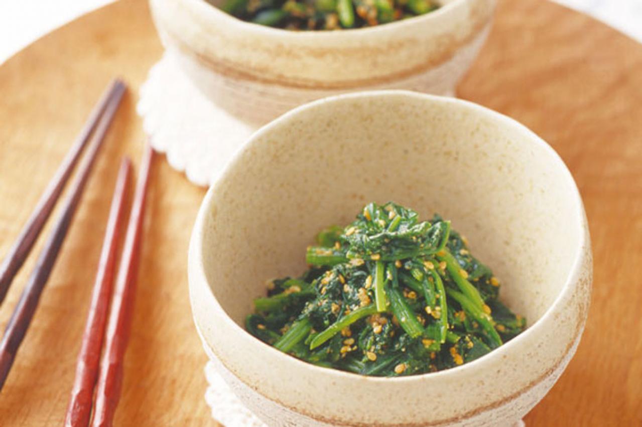 【ほうれん草のごま和え】が極上の味になる和え衣の配合とは？あっさり味のレシピも紹介
