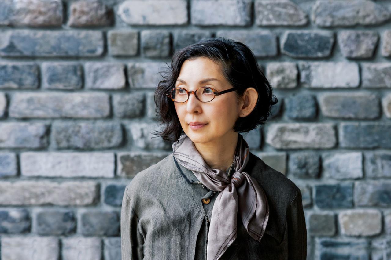 中嶋美穂さんの【めがねがポイント】のコーデ10スタイル。マチュア世代めがねスタイル第6回