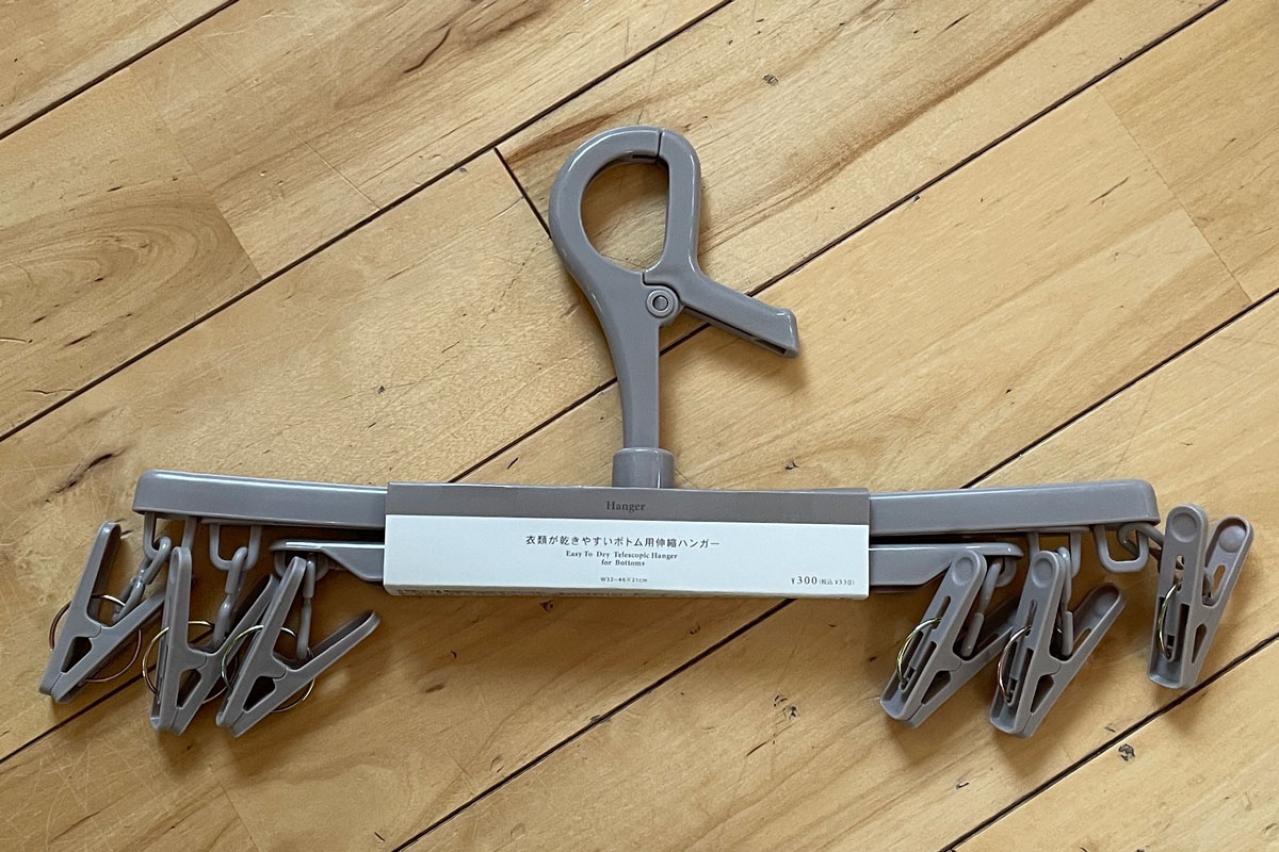 ジーンズが速乾！【スリコ】のハンガーは乾燥機でクシャクシャになるものがきれいに乾く