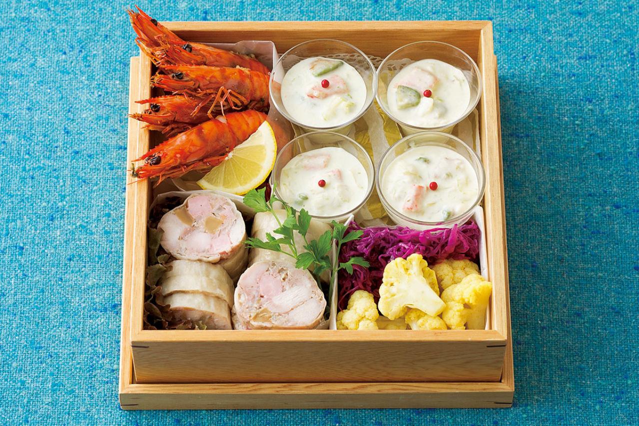 【堀江家の洋風おせち】ワインにぴったりのオードブル　簡単なのに見た目は上級者風！