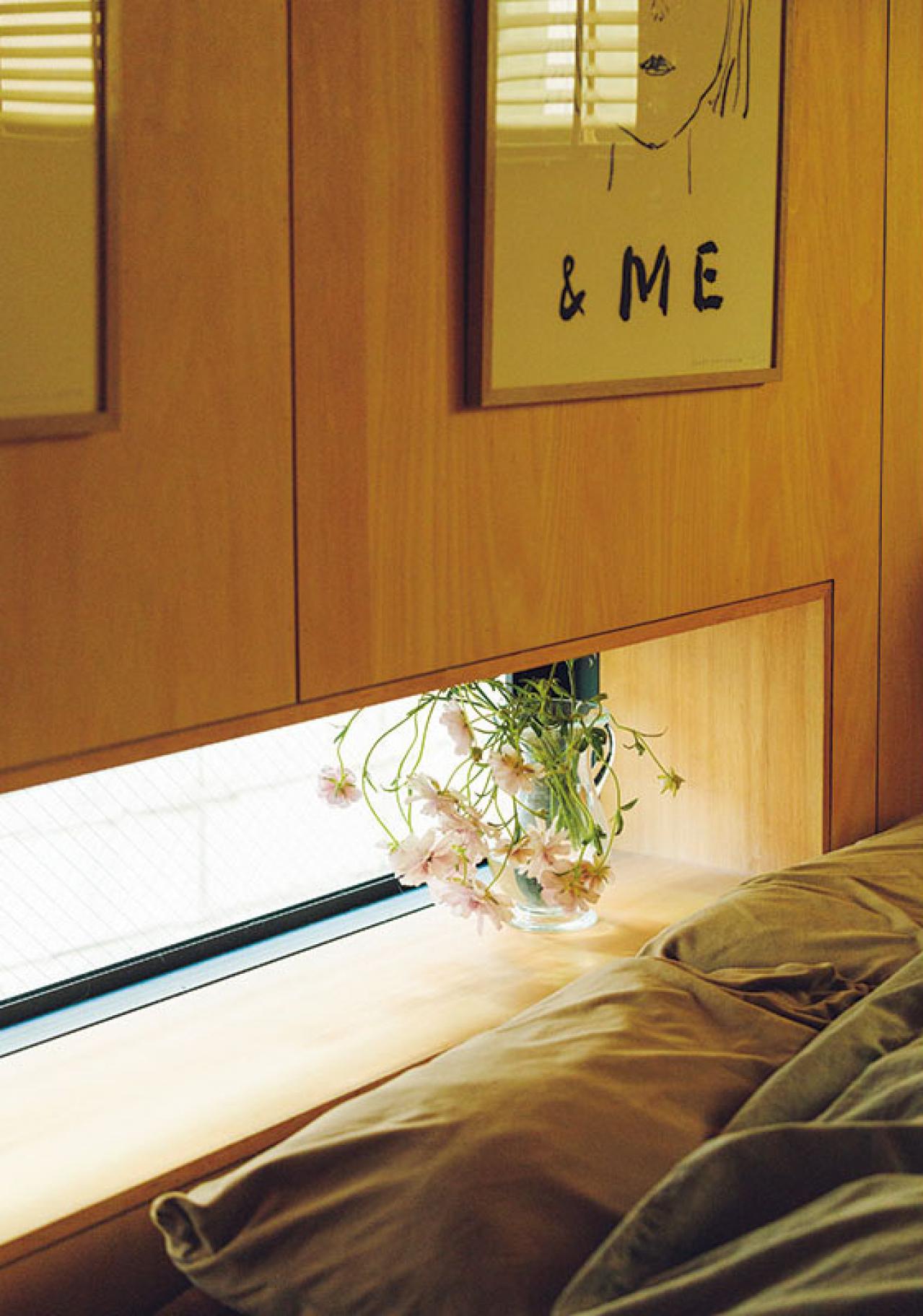 中目黒のフラワーショップ farver オーナーの自宅。「ジグザグに植物を配置する」と、こんなにすてき！（画像17）