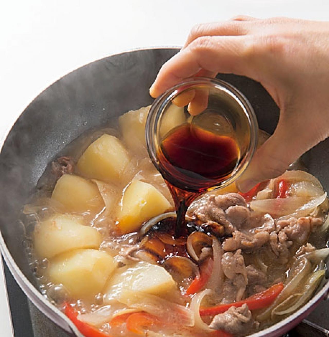 【時短和食】フライパンで「肉じゃが」が味しみで絶品になる！ 後片づけもラクラク（画像8）