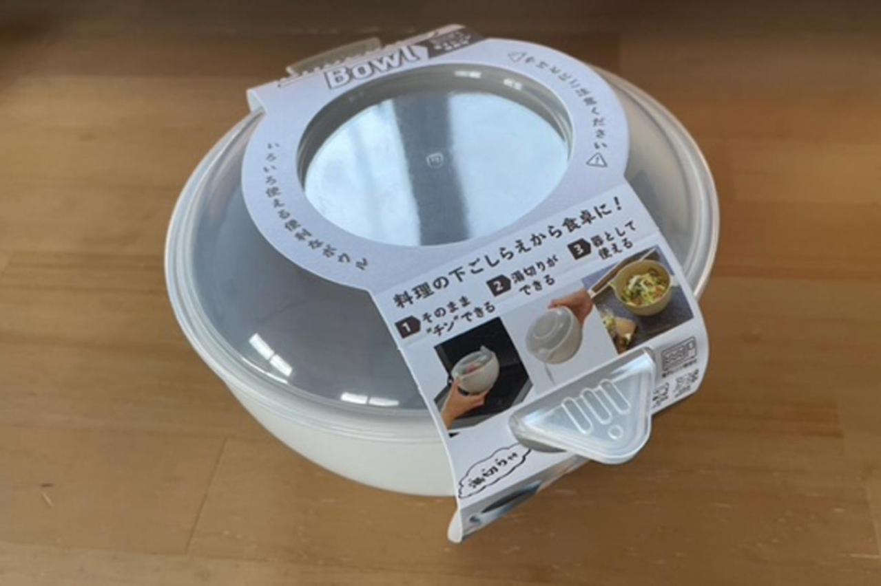 ３COINSのちょこっとボウルで、じゃがいもがほくほく！　レンチンで湯切りもラクラク。そのまま食卓に出してもかわいい