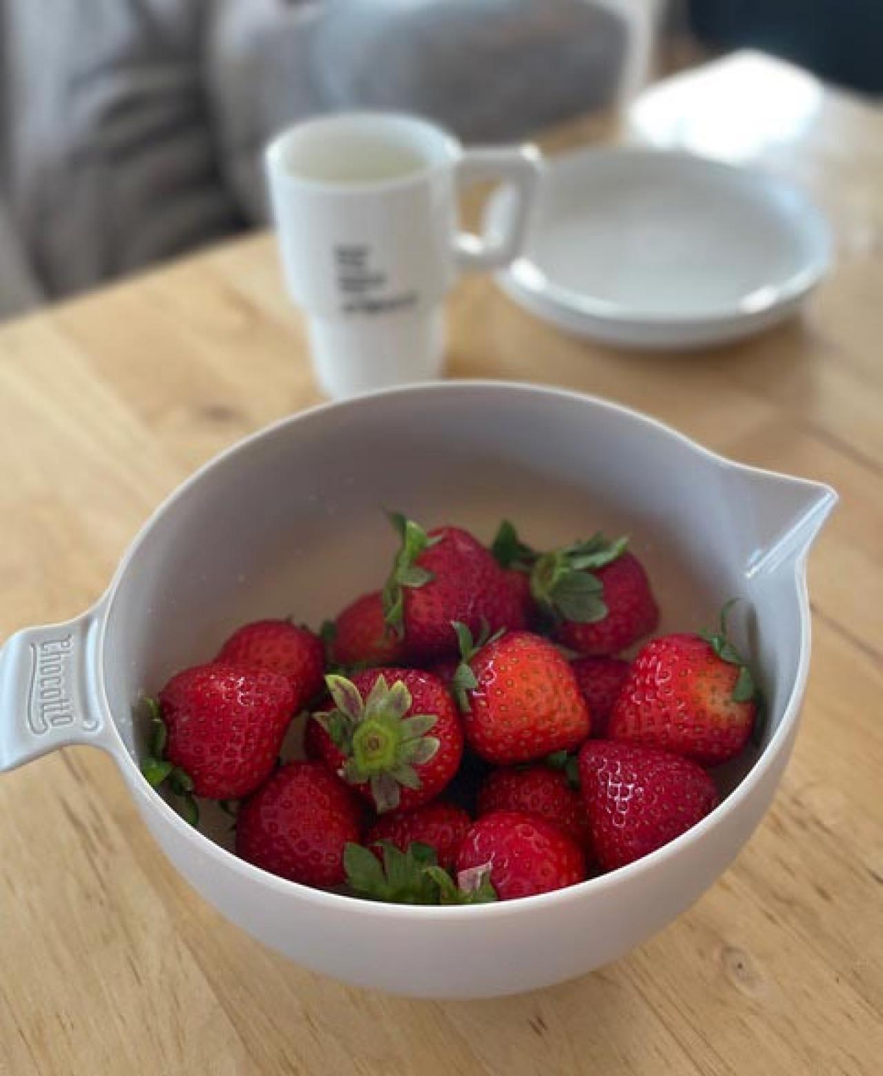 ３COINSのちょこっとボウルで、じゃがいもがほくほく！　レンチンで湯切りもラクラク。そのまま食卓に出してもかわいい（画像2）