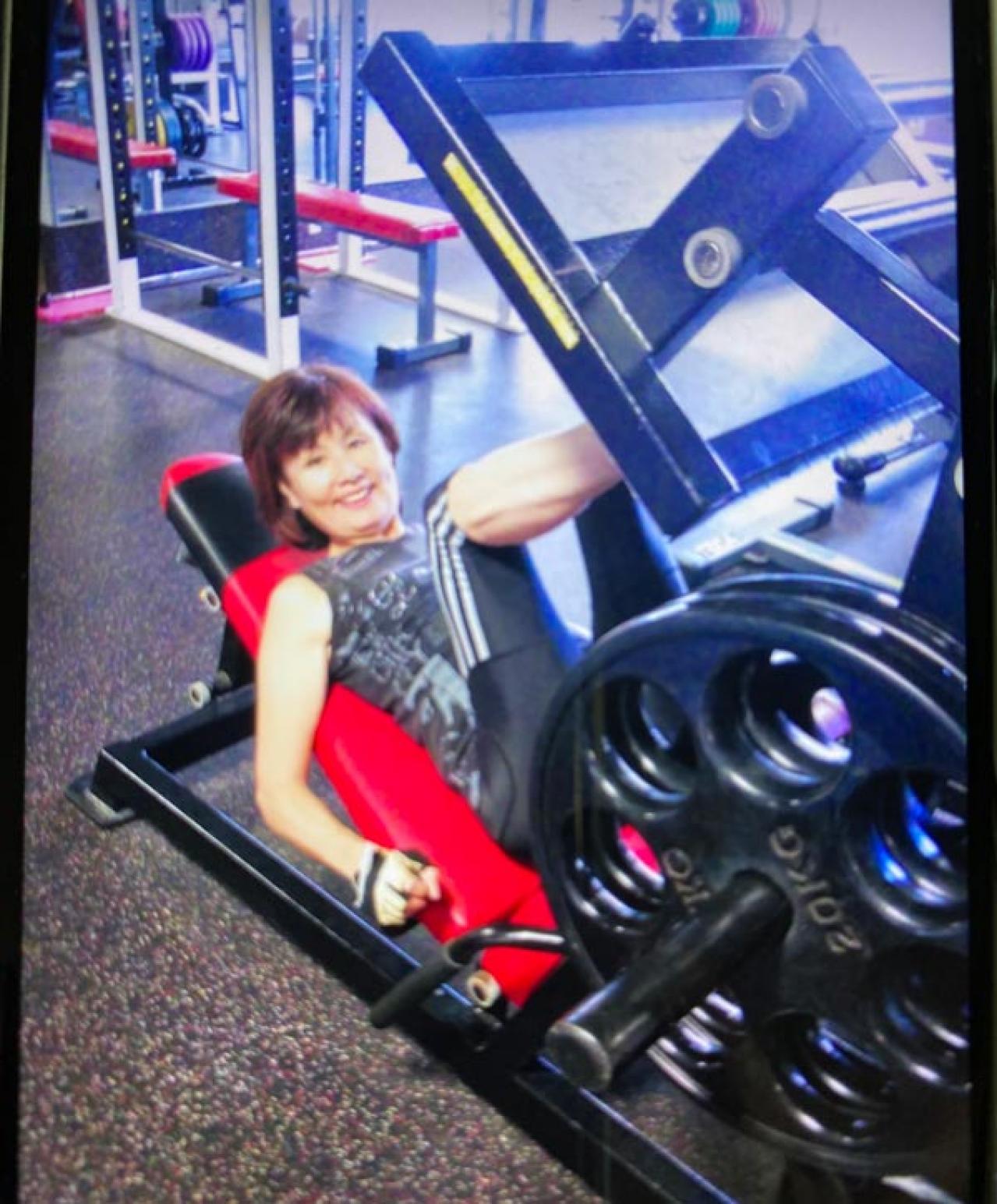 奇跡の78歳！ジーンズ姿が似合う 谷  玉惠さんの週３日の筋トレとは（画像4）