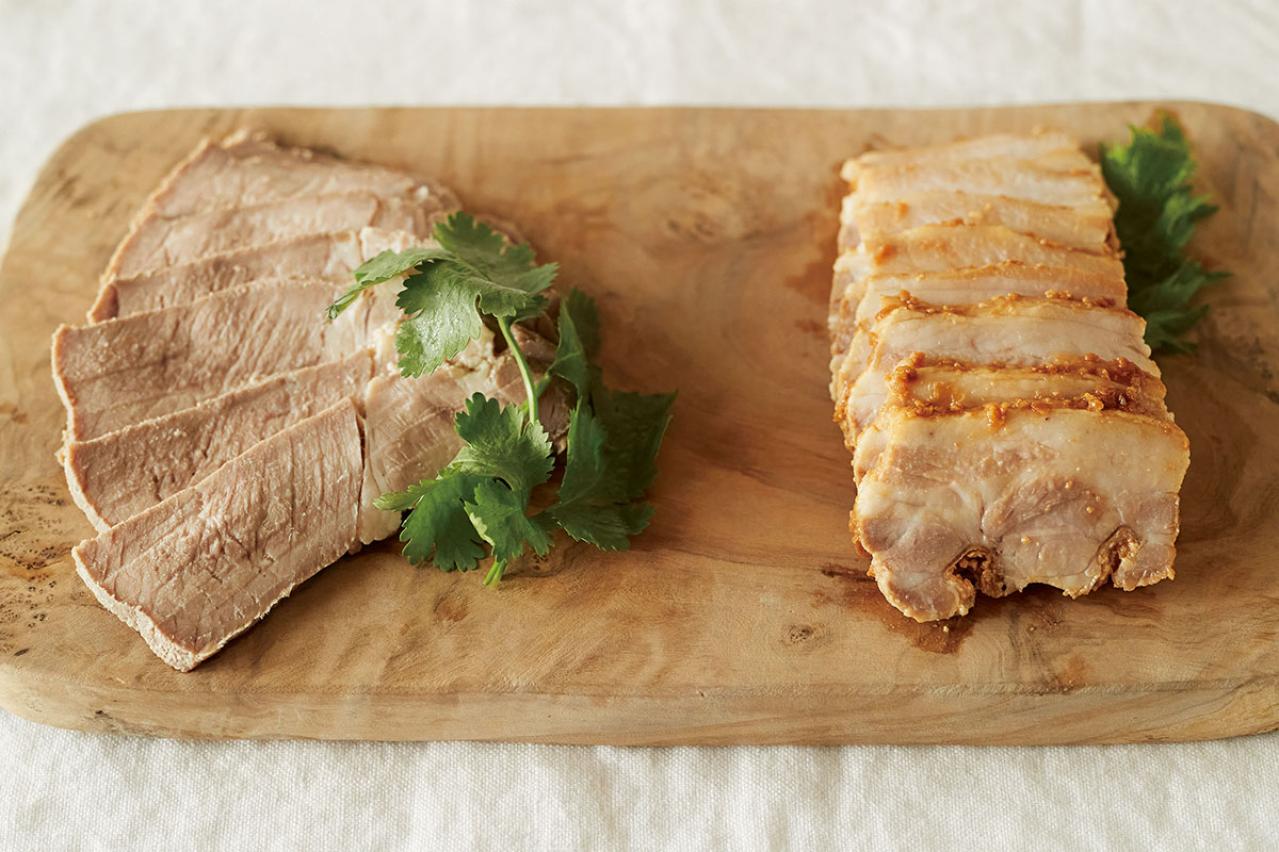 【ポリ袋とレンチン】でチャーシューが手軽にできる！味変で煮豚にも（画像4）