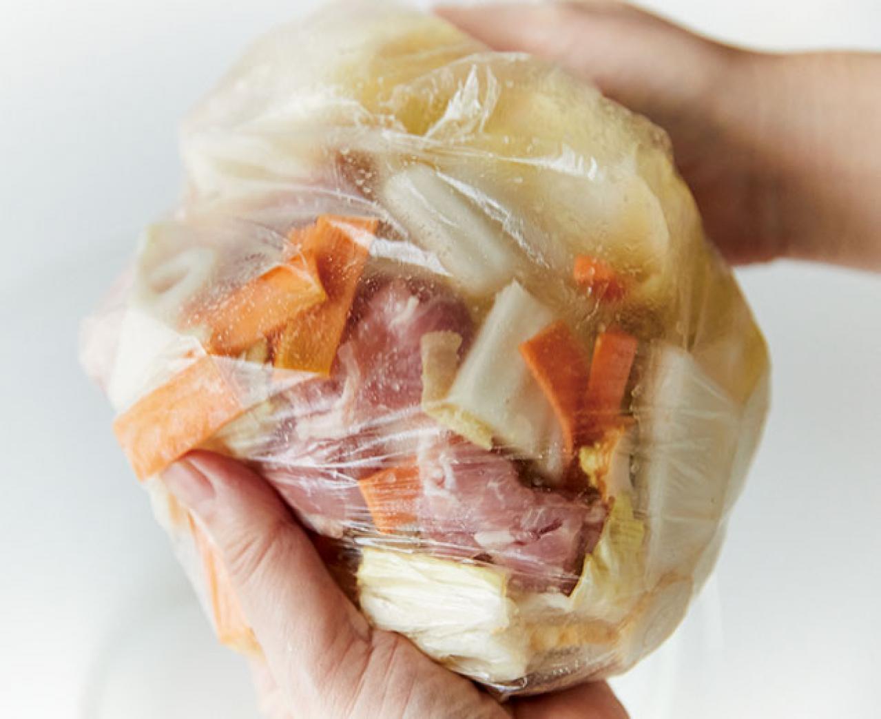 【ポリ袋とレンチン】で牛丼が簡単！中華丼、ルーローハンもいける（画像4）