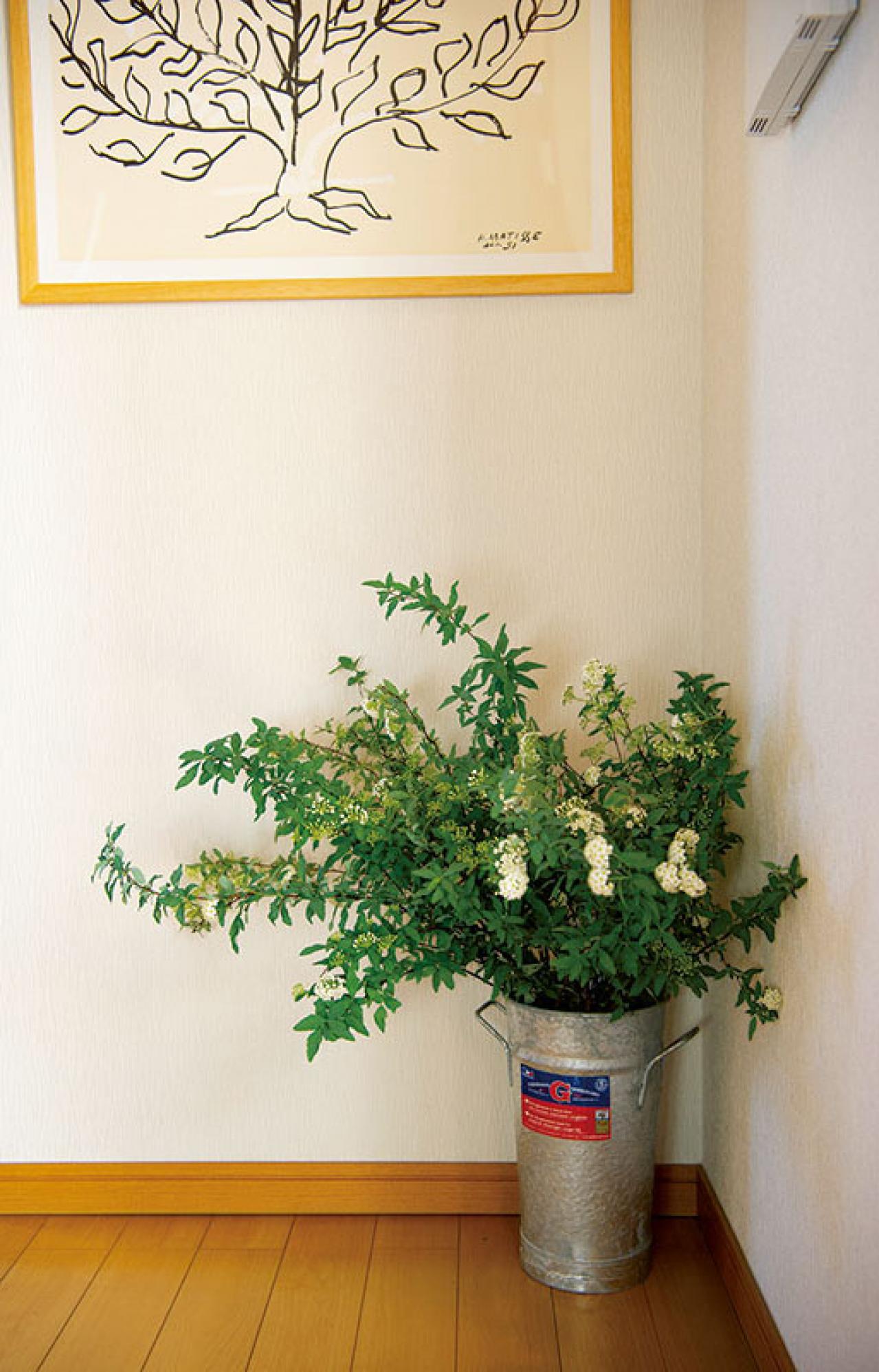 グリーンを家じゅうにバランスよく置く【実例】切り花を枯れる間際まで楽しむコツは？人気インスタグラマーの自宅拝見（画像11）