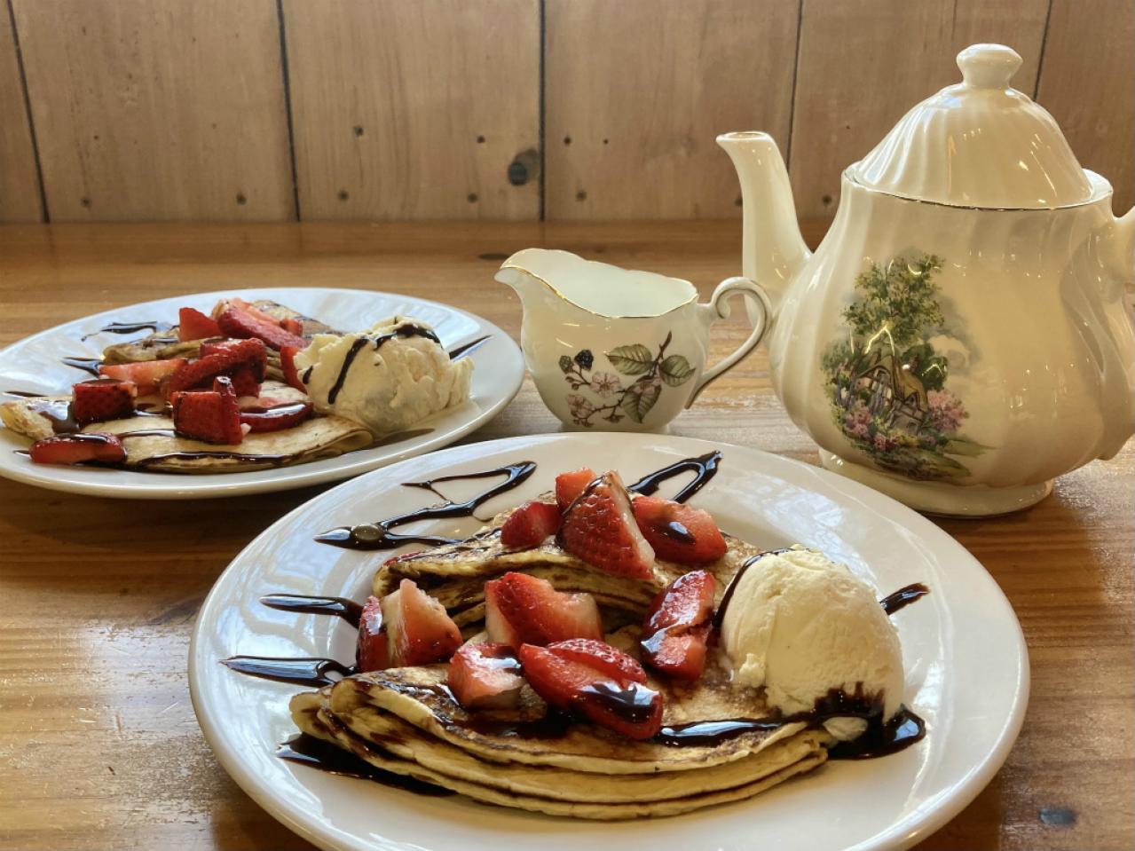 シュローブチューズデー（懺悔の火曜日）ののパンケーキ