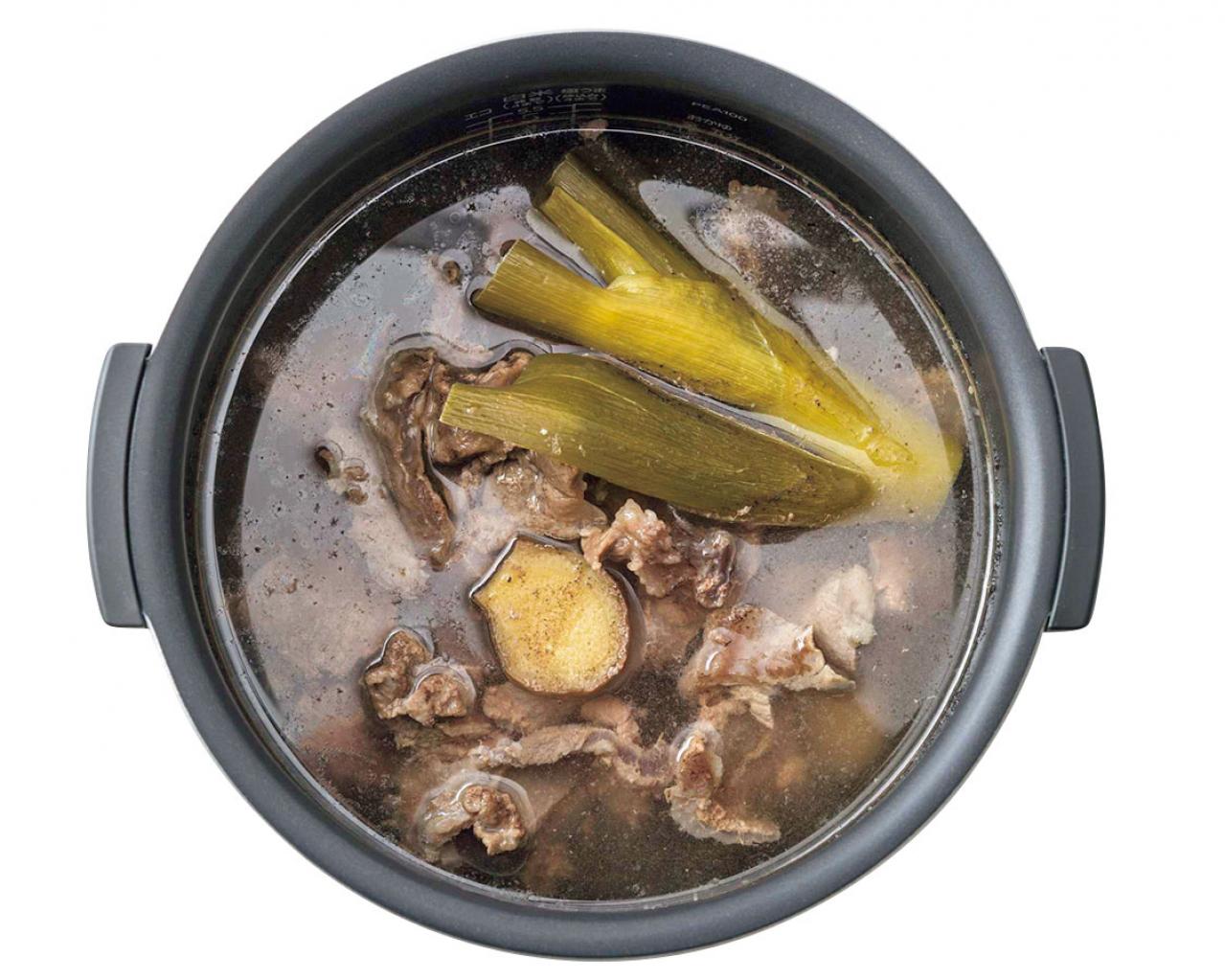 【炊飯器】のほったからかし調理で、とろとろに！　やわらか牛すじ煮込みレシピ（画像3）