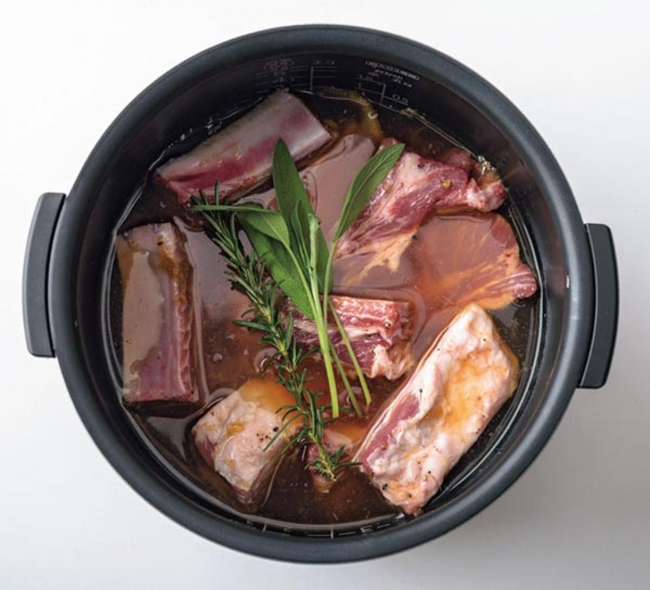 スペアリブが【炊飯器】でほったらかしで完成！やわらかくてジューシー！（画像2）