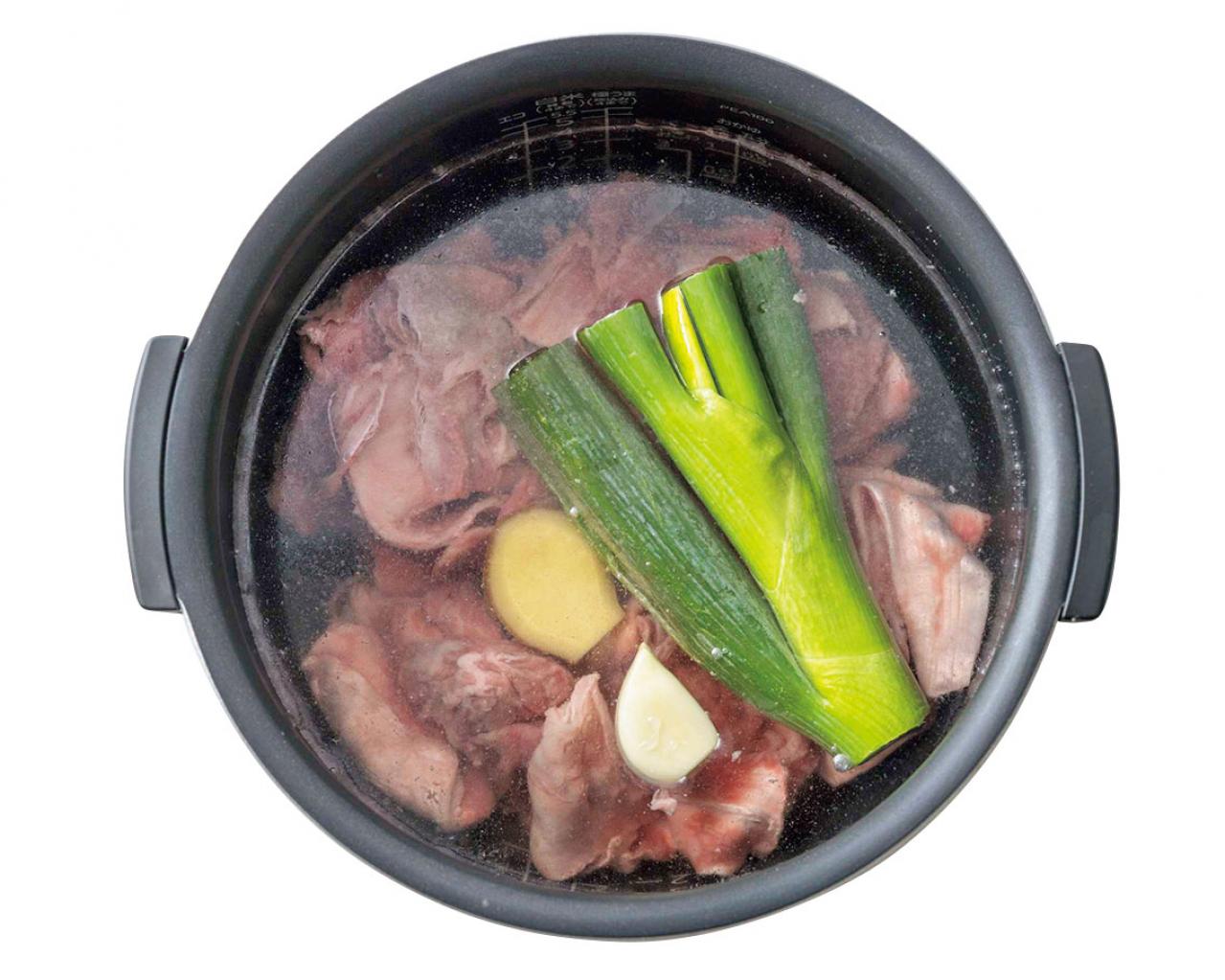 【炊飯器】のほったからかし調理で、とろとろに！　やわらか牛すじ煮込みレシピ（画像2）