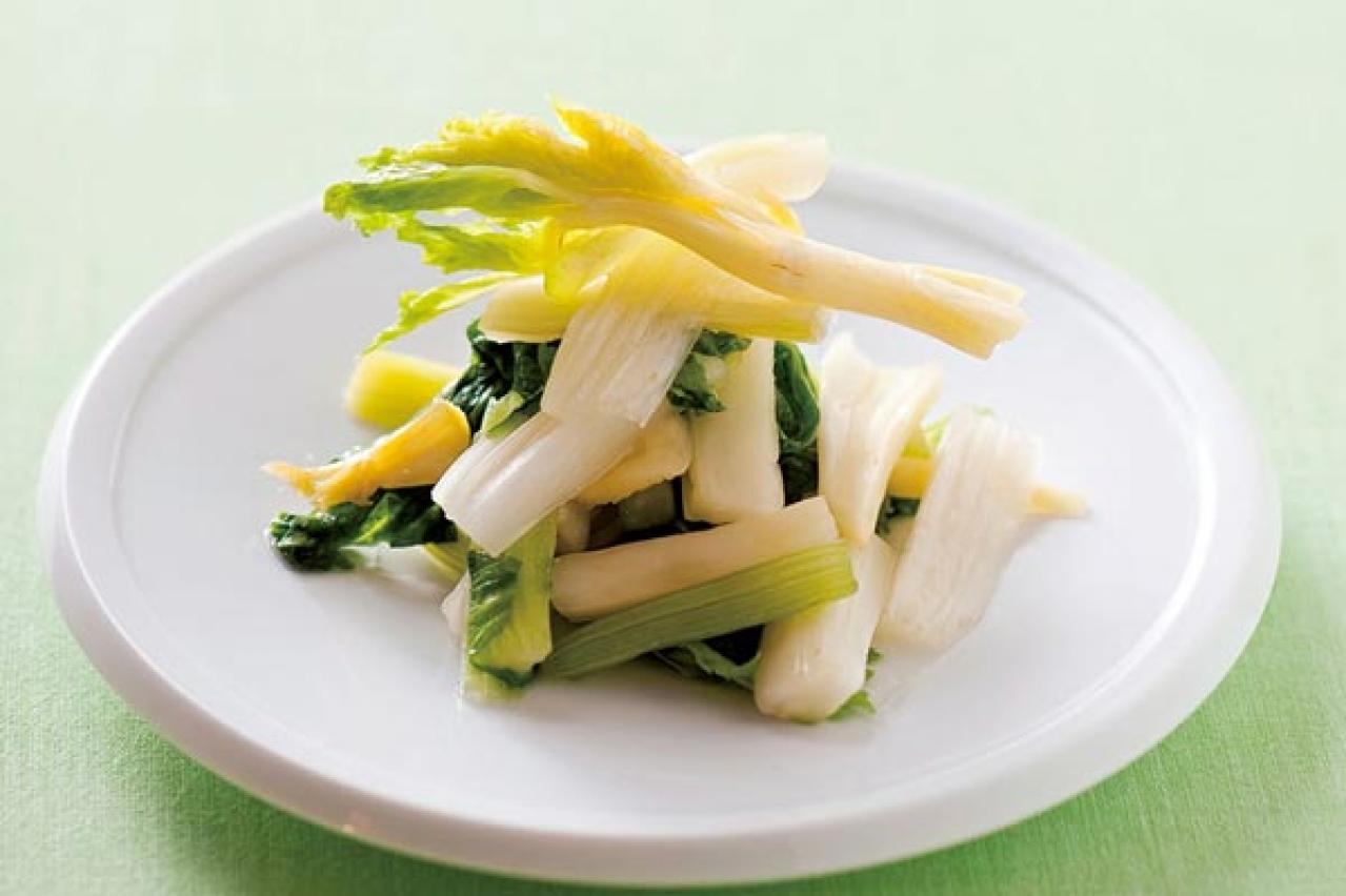 「ズッキーニの浅漬け」がわずか15分で完成！中華風味が絶妙　セロリ、チンゲンサイの浅漬けも（画像6）