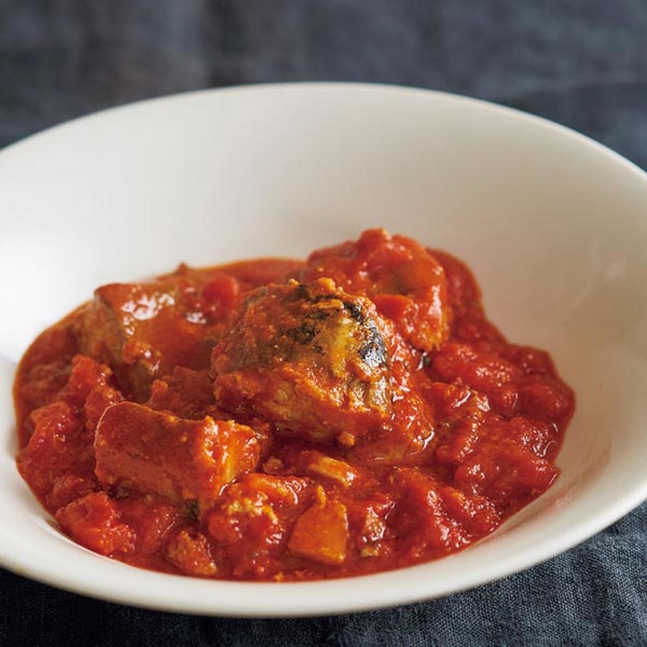 休日のランチにもぴったり！簡単【さば缶レシピ】2選「トマト煮カレー風味」「つけうどん」（画像2）
