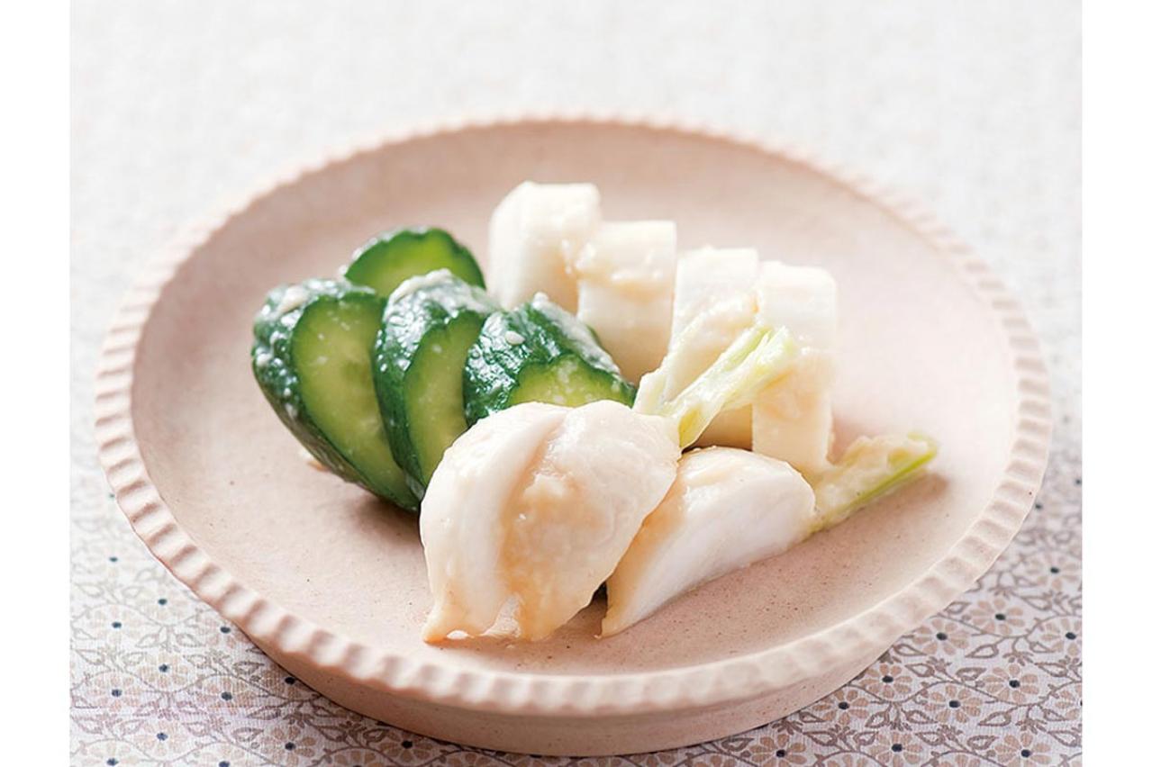 翌日食べられる【きゅうりのかす漬け】が大人の味わいと人気。野菜のみそかす漬けも