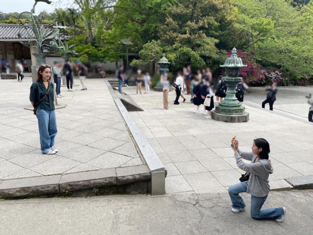 スマホですてきな旅行写真！「大仏と２ショットを撮るには？」プロが教える大きな建物の写真の撮り方（画像10）