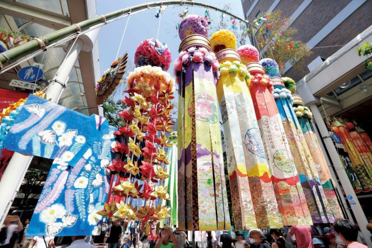 宮城県　仙台七夕まつり