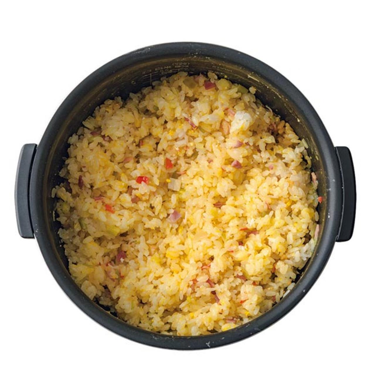 ぺチャッとしないパラパラチャーハンが【炊飯器】でできる！卵フワフワのレシピ公開（画像4）