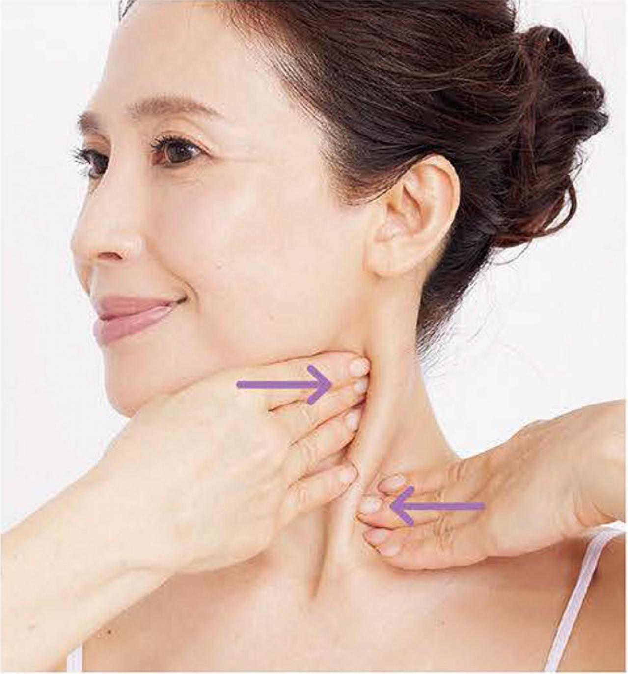 マスクを外す時に【一瞬で小顔になる！】たるみが改善しシャープなフェイスラインになる筋膜リフト（画像3）