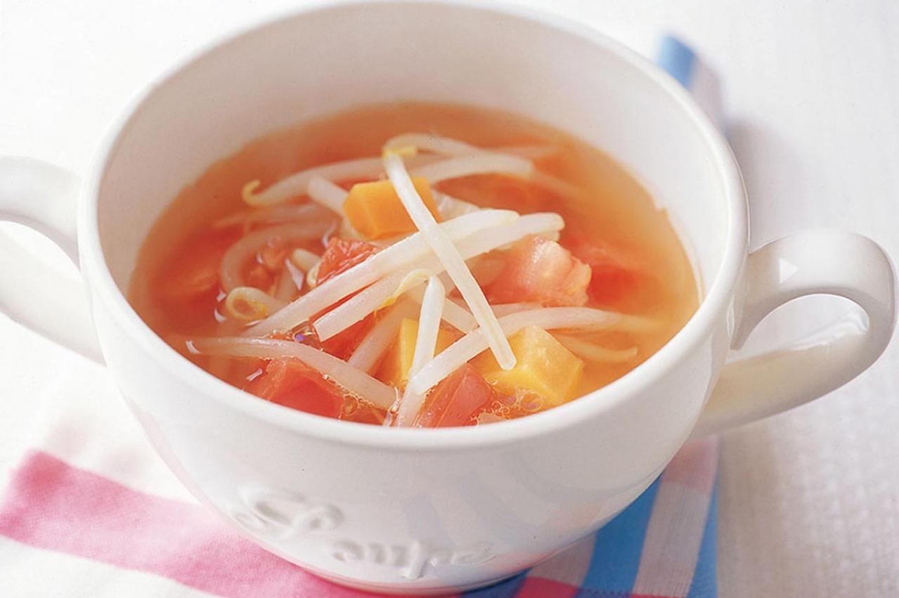 【節約＆糖質オフレシピ】食べ過ぎた翌日におすすめ！ もやしの低カロリーおかず2選「ミネストローネ」「柳川風」