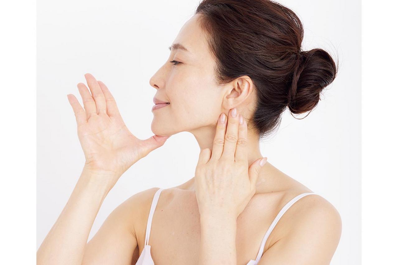 マスクの下、あご下すっきり！【フェイスラインを整える】筋膜リフトケア