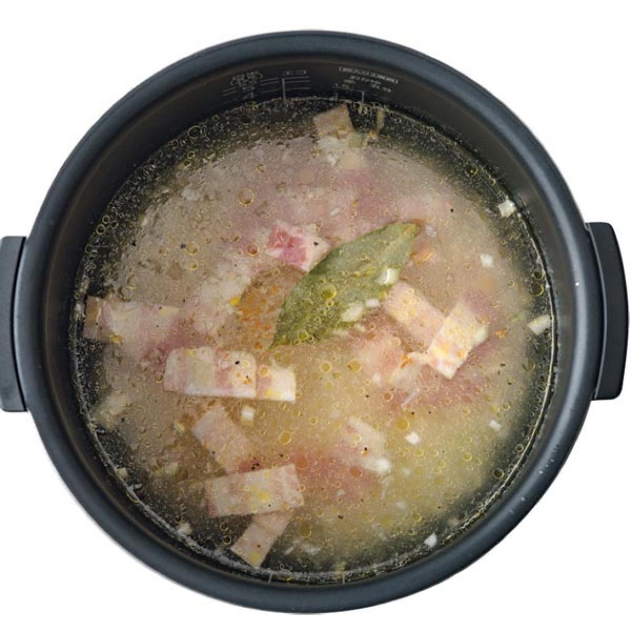 炊飯器で「ベーコンチーズリゾット」が美味！ほったらかしで簡単（画像2）