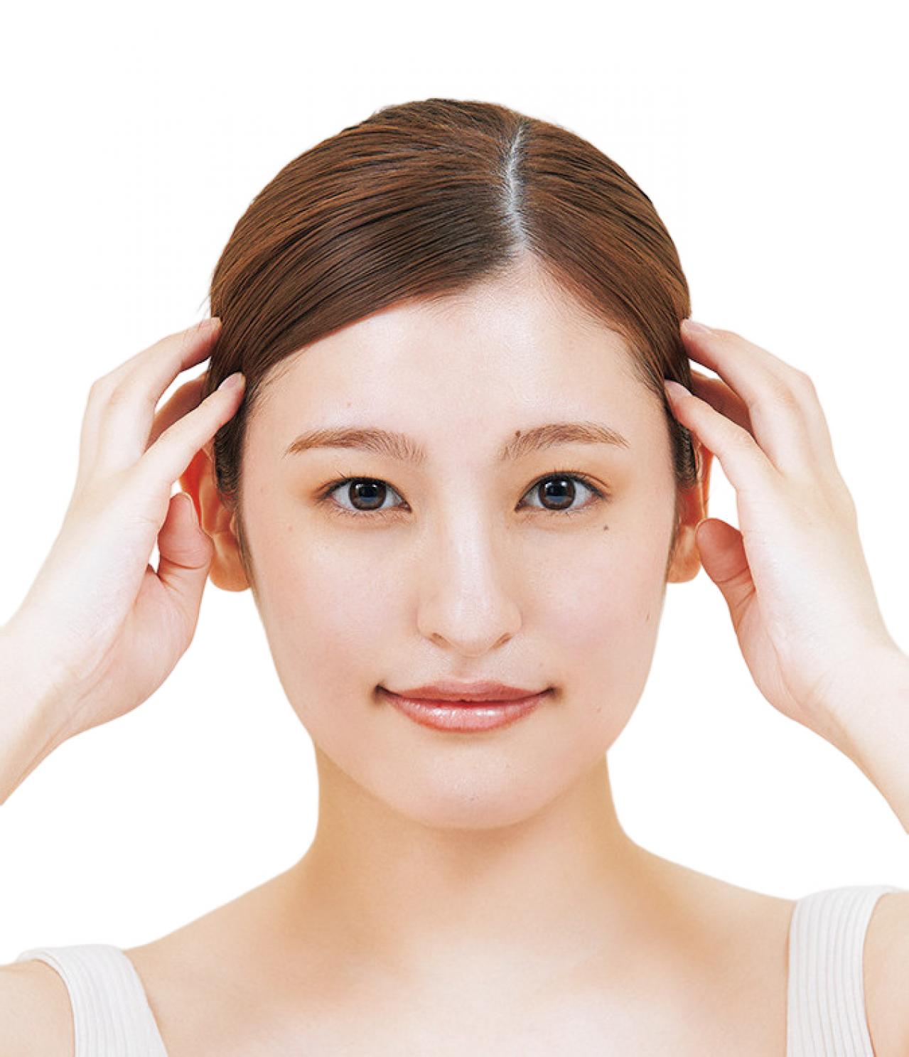 頭のこりをほぐして、フェイスラインを引き締める【顔面縮小マッサージ】（画像3）