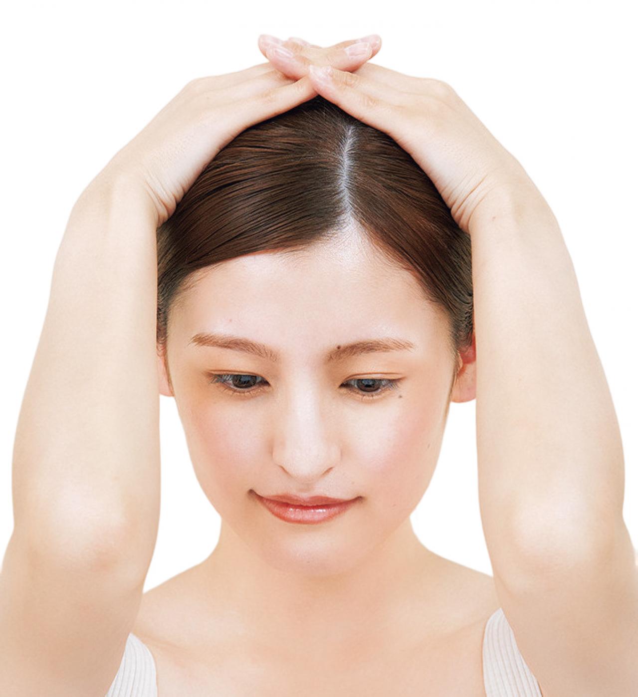 頭のこりをほぐして、フェイスラインを引き締める【顔面縮小マッサージ】（画像5）