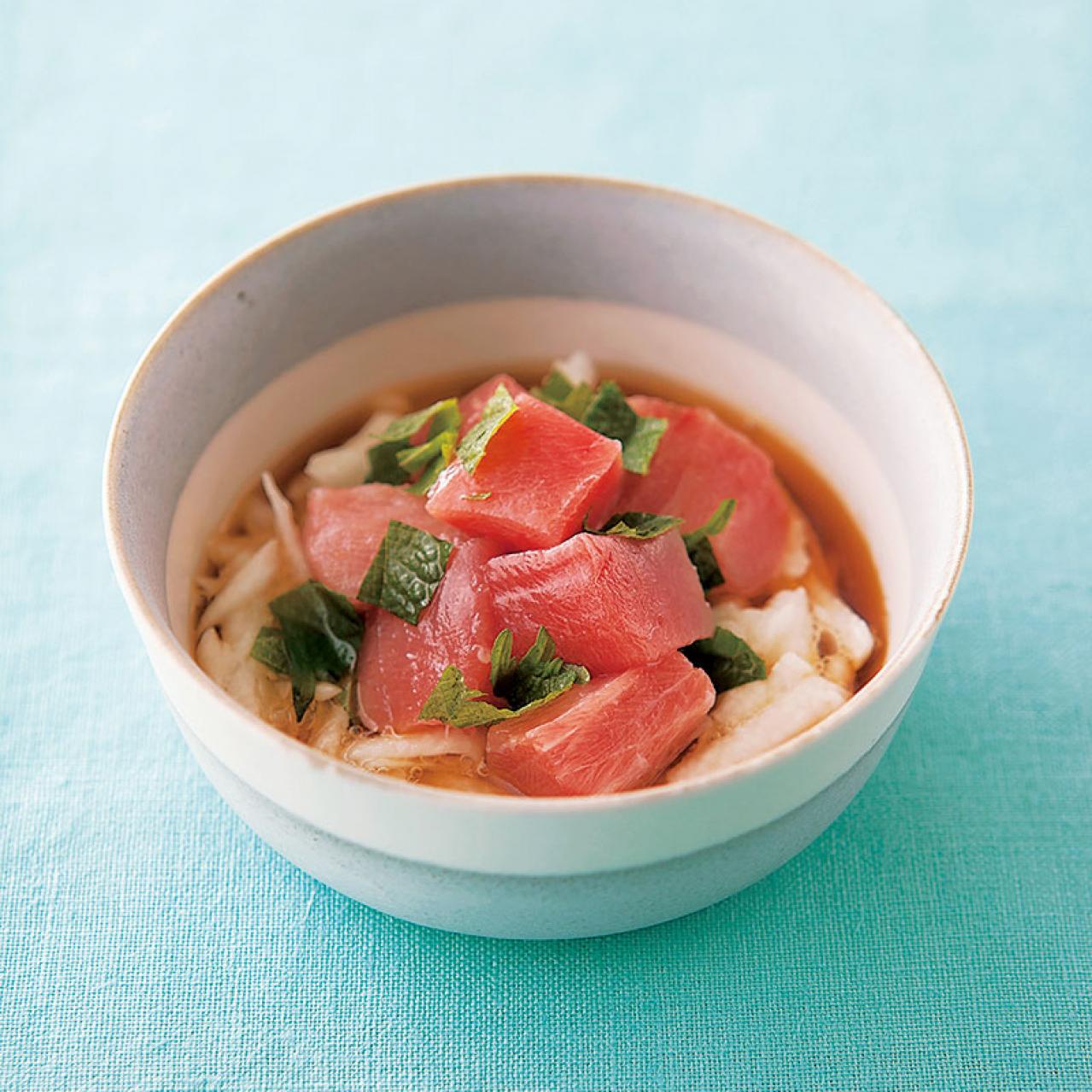 野菜の【めんつゆ酢がけ】が絶品！　淡白な野菜や魚介のうまみが引き立つ２選（画像3）