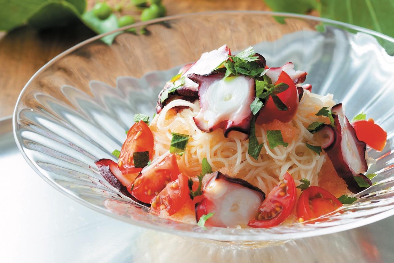 簡単【和えそうめん】レシピ2選「肉みそやっこ」「たらこ和え」。腹もちがよくて一皿で大満足