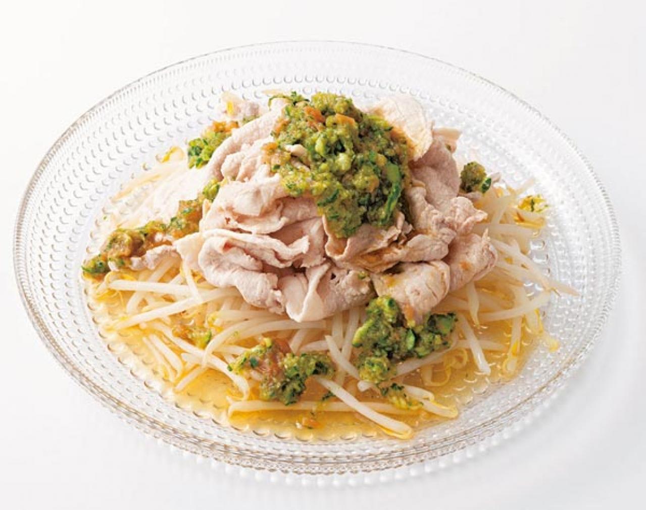 【節約＆糖質オフレシピ】もやしたっぷりのおかず2選「豚しゃぶ」「ベトナム風卵包み」（画像2）