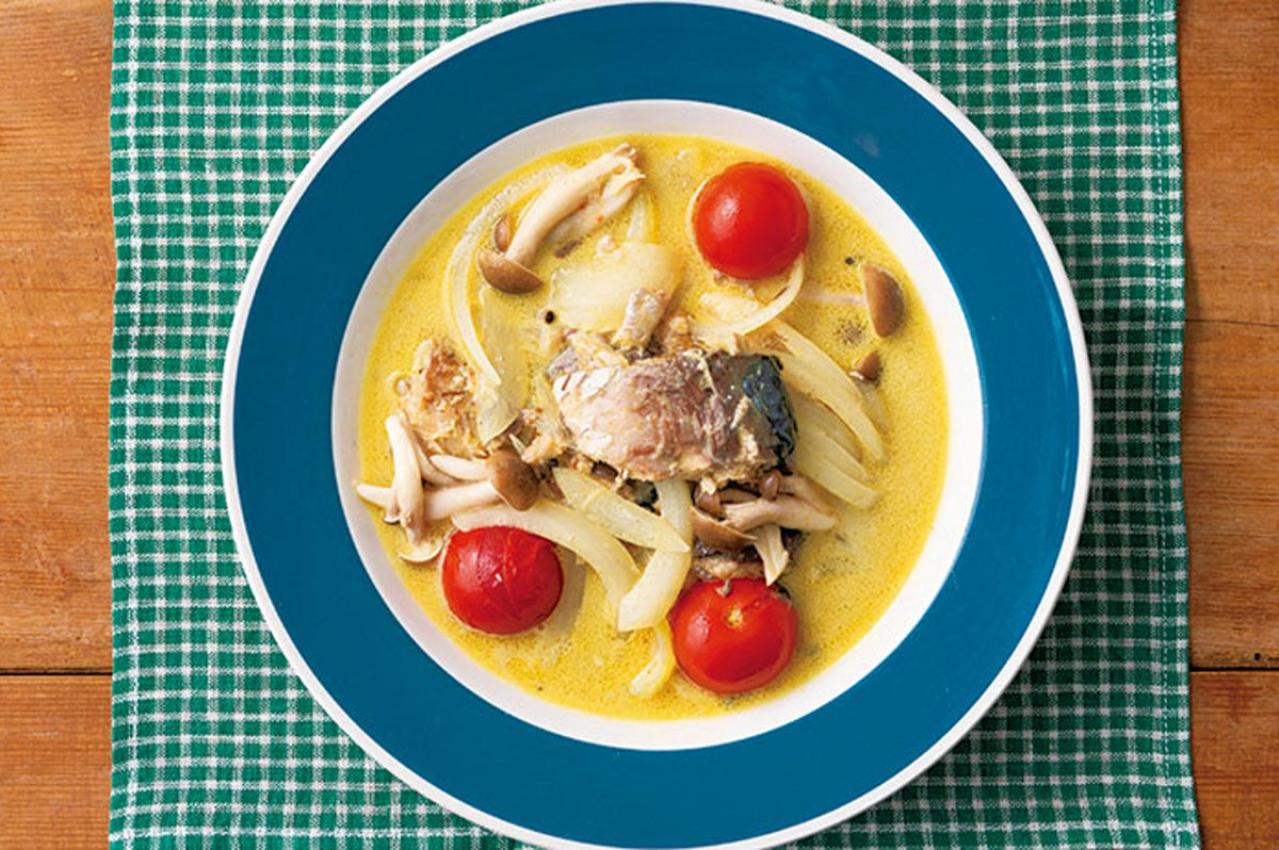 【節約＆糖質オフレシピ】ダイエットの強い味方「さば缶」の「ココナッツカレー風」献立