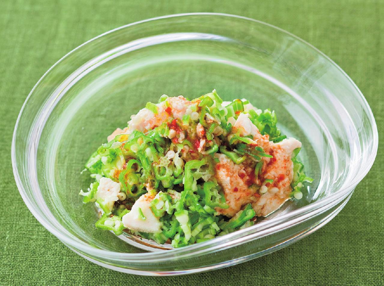 【オクラ】の簡単でおいしい主菜＆副菜2選「肉だんごのトマト煮」「豆腐の豆板醤しょうゆかけ」（画像4）