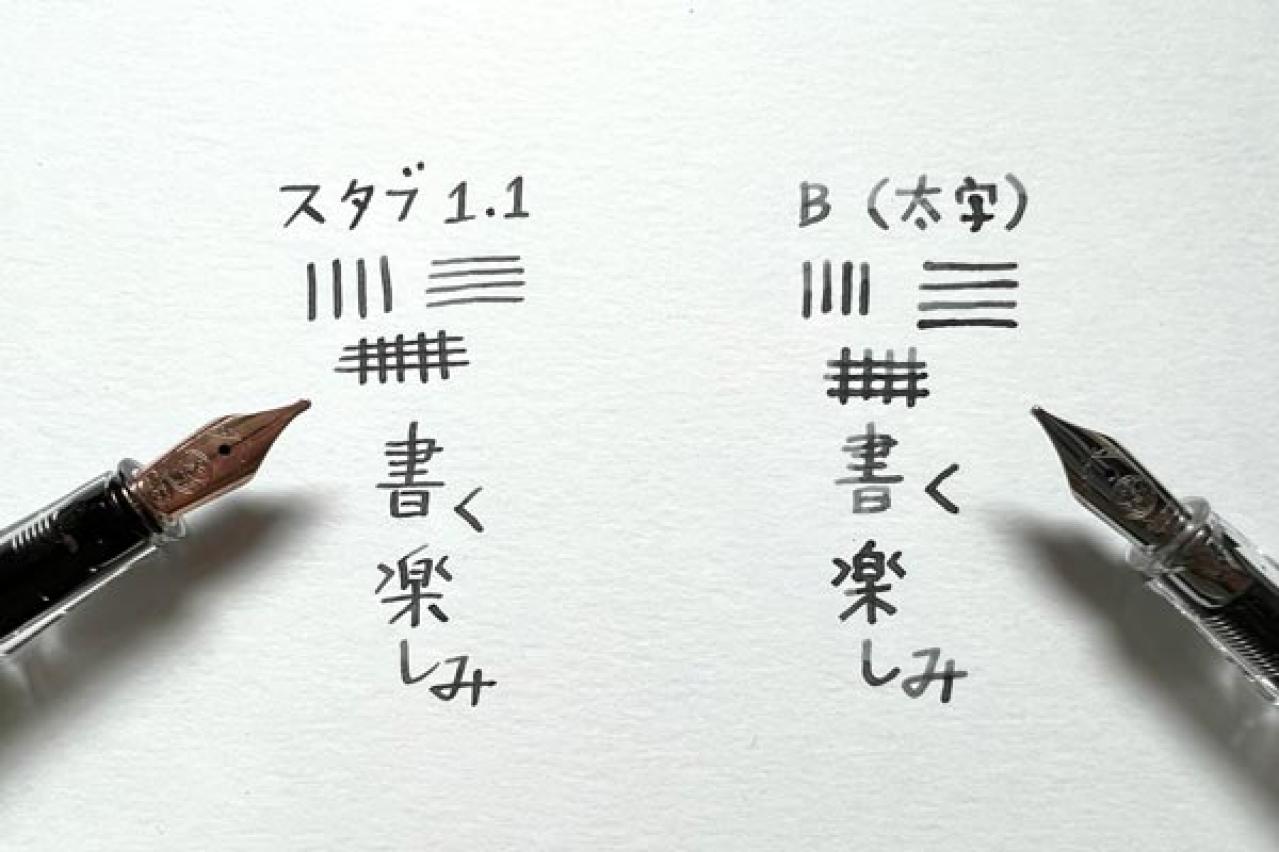 【万年筆】で手書き文字に〝味〟を加える。縦線は太く、横線は細く書ける優れものを紹介（画像2）