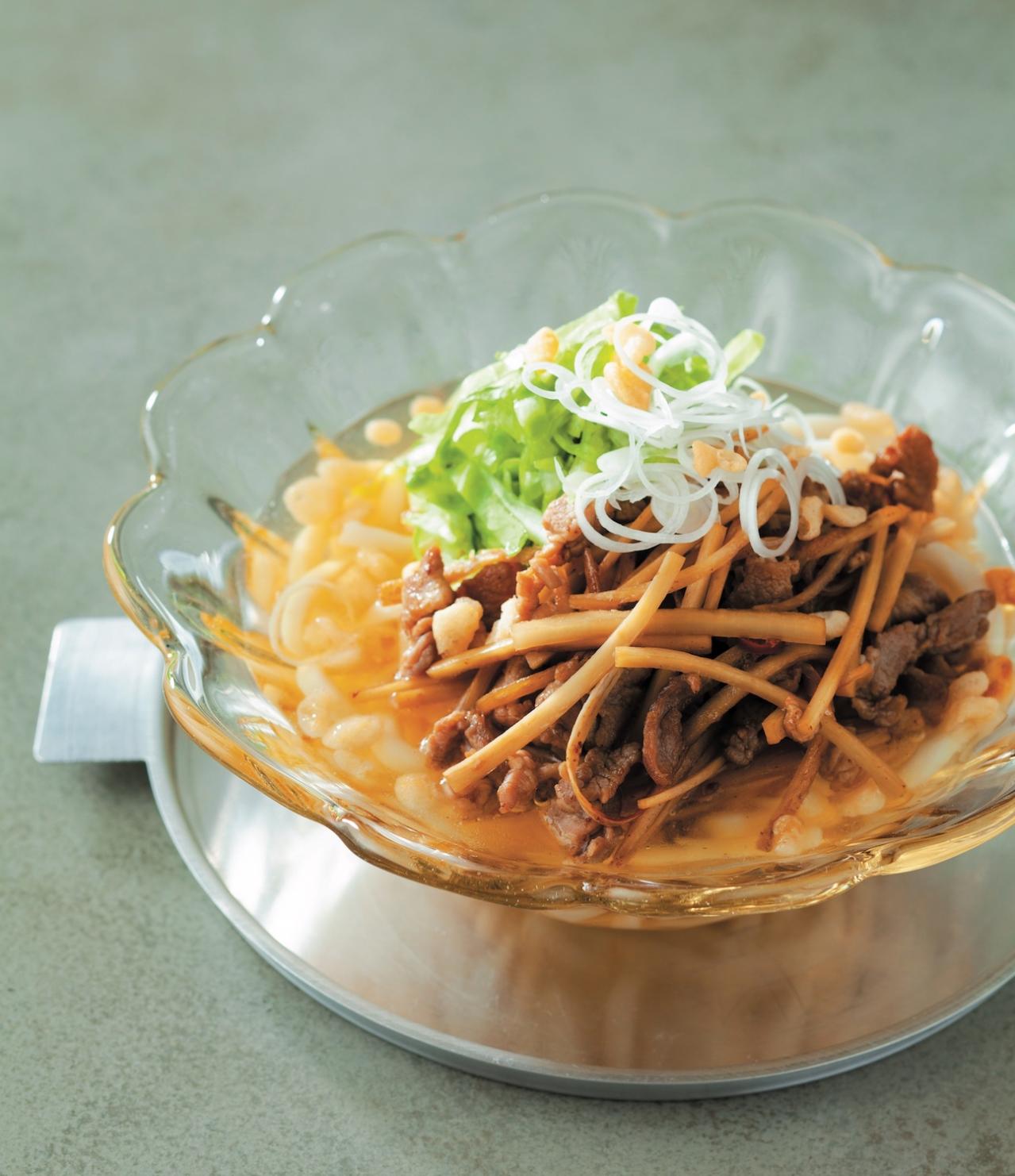 夏のランチの味方【冷たいうどんレシピ】具だくさんでおかず感覚！「きんぴら」「中華サラダ」（画像2）