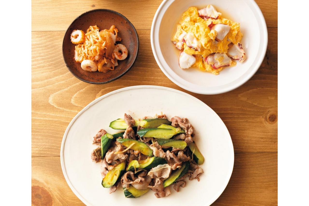 【ダイエット献立】たんぱく質たっぷりの「豚肉ときゅうりのさわやかいため」。1人分の材料費199円以下で節約にもなる！