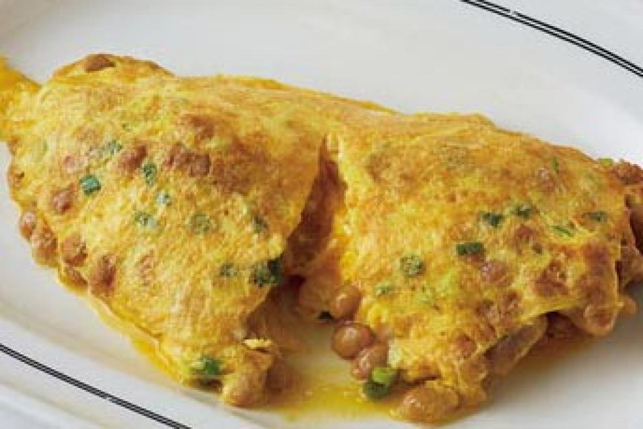 あっという間に完成！【納豆】が主役のヘルシーおかず2選「オムレツ」「アボカド納豆やっこ」（画像2）