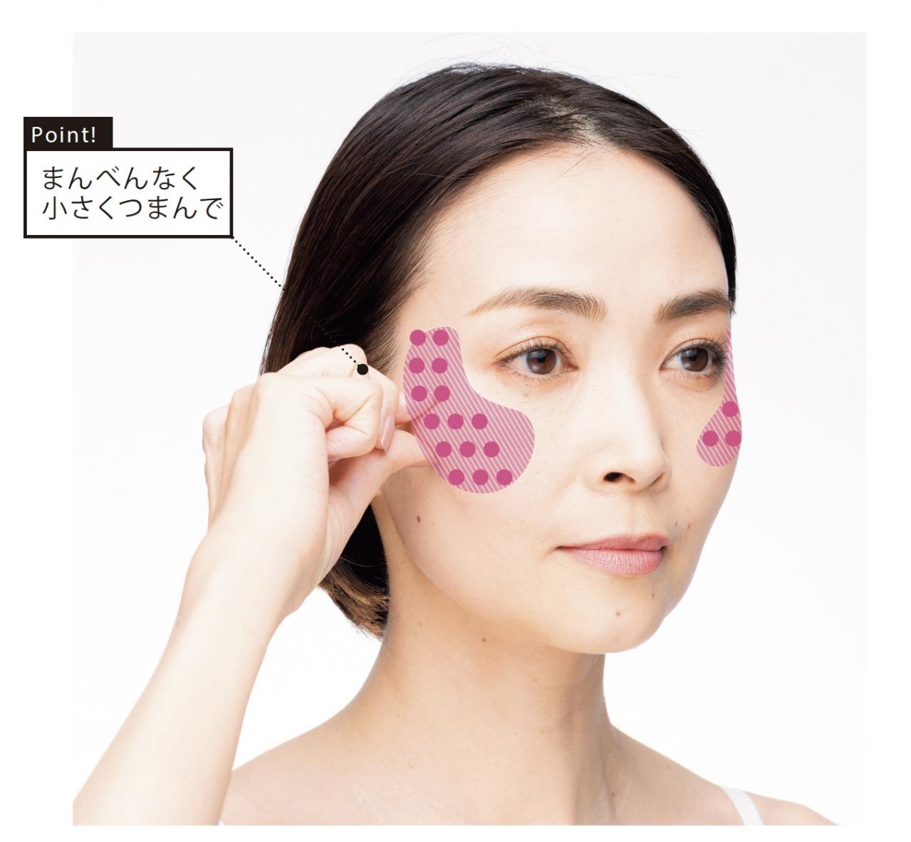 【奇跡のたるみリフト】顔全体が瞬時に引き上がる「たるみ筋はがし」（画像2）