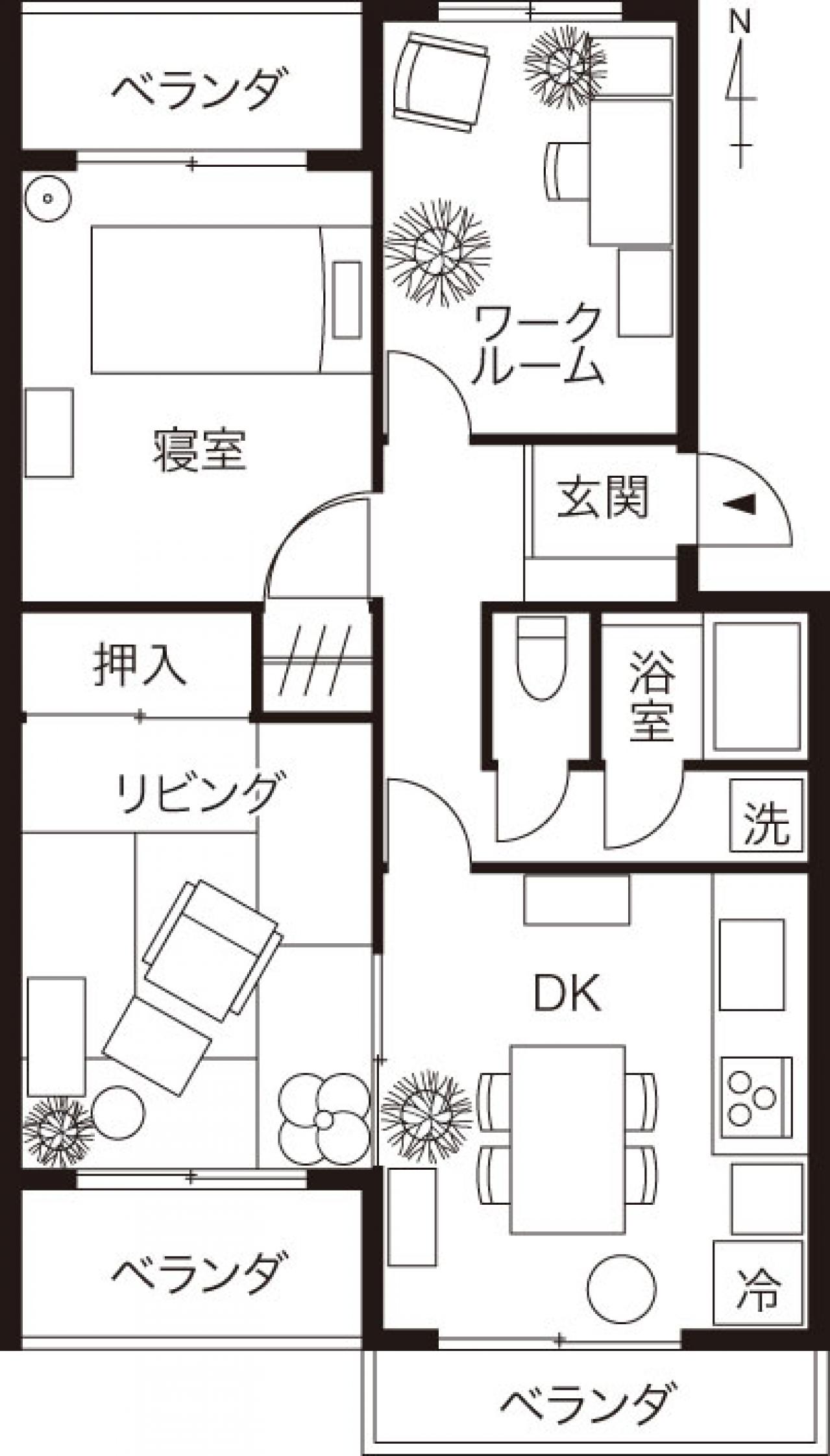 【大人のひとり暮らし】郊外に越して、老後の貯蓄に。2匹の猫と暮らす。イラストレーター柿崎こうこさん（画像2）