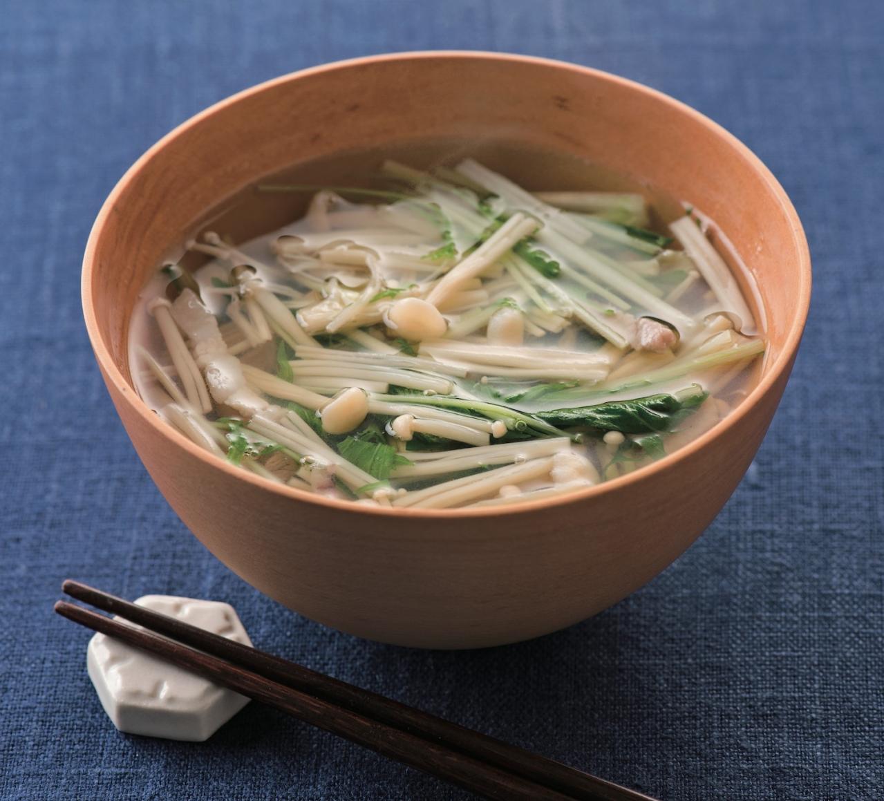 旬を味わう【きのこの主食＆汁物】ほっこり和食2選「なめこと油揚げの炊き込みご飯」「沢煮椀」（画像4）