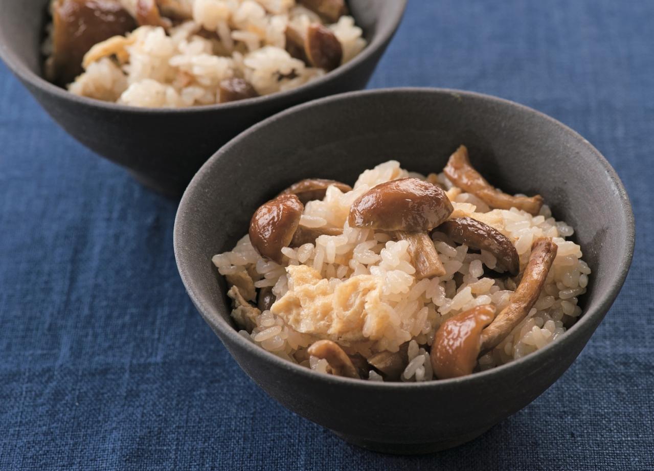 旬を味わう【きのこの主食＆汁物】ほっこり和食2選「なめこと油揚げの炊き込みご飯」「沢煮椀」（画像2）