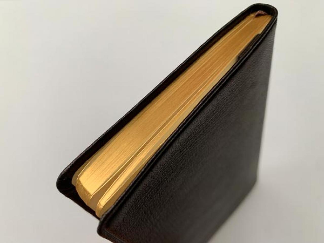 「能率手帳GOLD」を知っていますか？来年の手帳を革装にしてみる！（画像2）