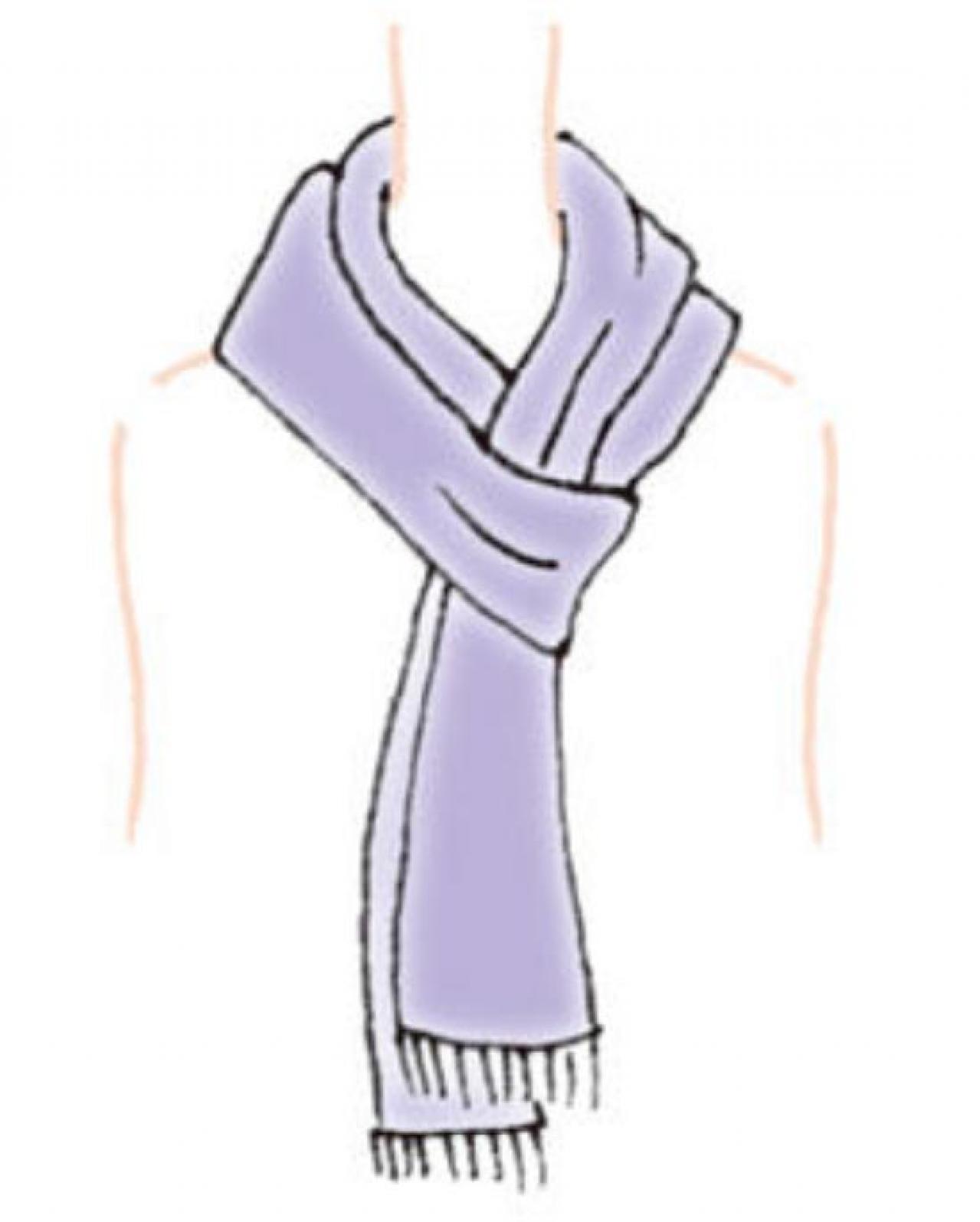 マフラーの巻き方【2選】「ワンループ」と「シンプルクロス」 簡単で大人かわいい！（画像5）