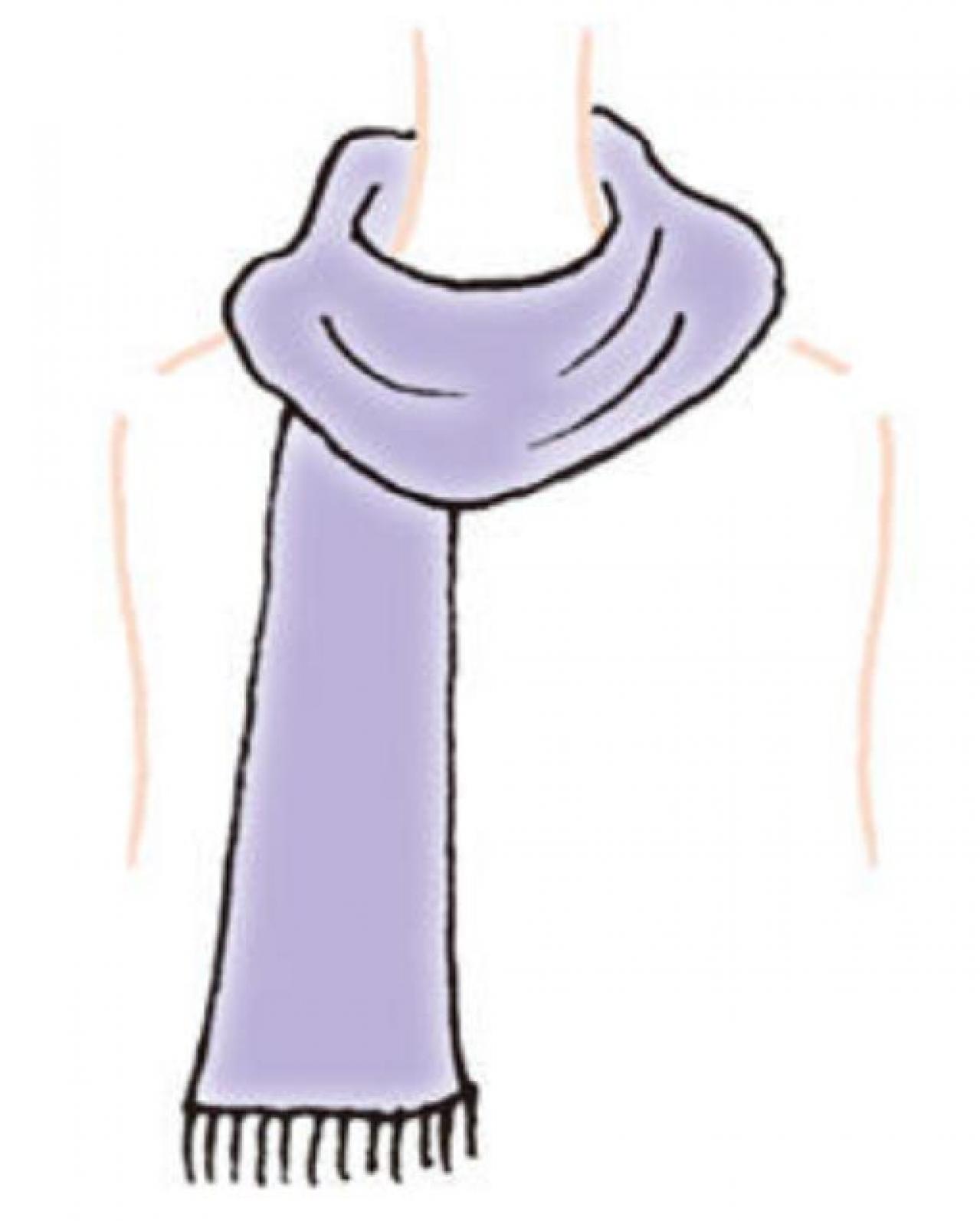 マフラーの巻き方【2選】「ワンループ」と「シンプルクロス」 簡単で大人かわいい！（画像9）