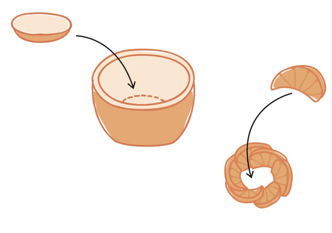 【大人かわいい飾り切り】食べるのがもったいないほどキュートな「フルーツボックス」（画像7）