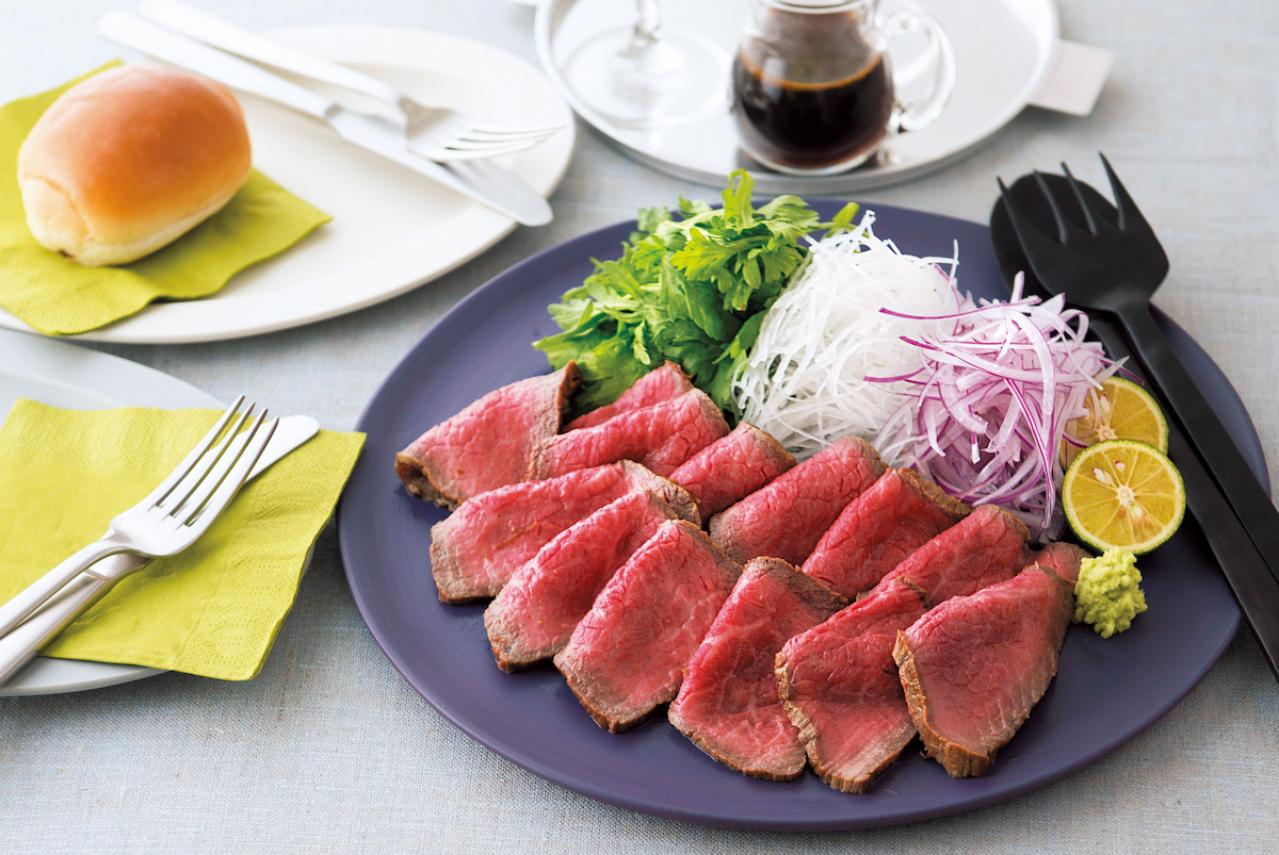 【年末年始の簡単ごちそうレシピ】作りおきしてアレンジもできる「和風ローストビーフ」