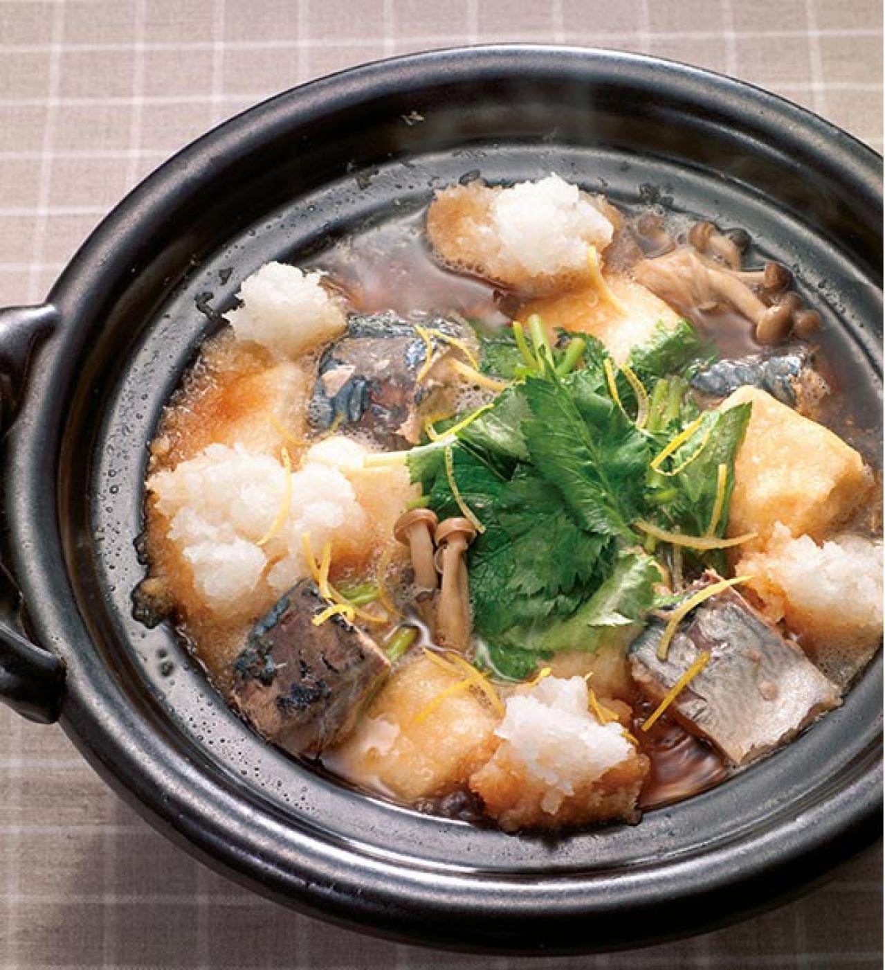 時短で栄養たっぷり！さば缶の鍋おすすめ2選「揚げ豆腐のさば缶雪見鍋」と「タイ風さば鍋」（画像2）