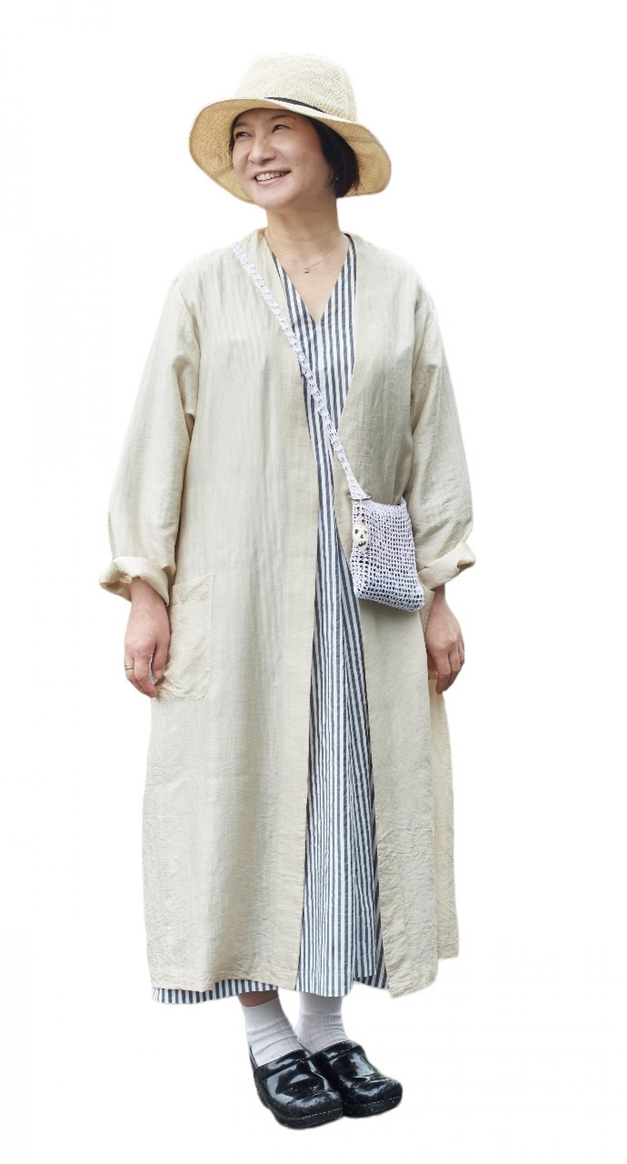 【大人ひとり旅】「hal」店主・後藤由紀子さんの「器をめぐる益子の旅」の装いと持ち物を公開（画像2）