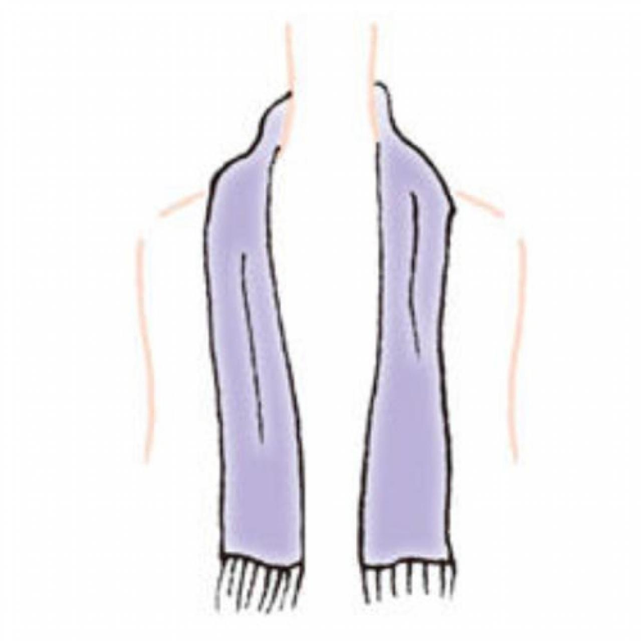 【ストールの巻き方2選】どんなアウターにも似合う「銀座巻き」と「ダブルトライアングル」（画像3）